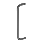 Nero Towel Bar 500mm Gun Metal | NRSH303GM