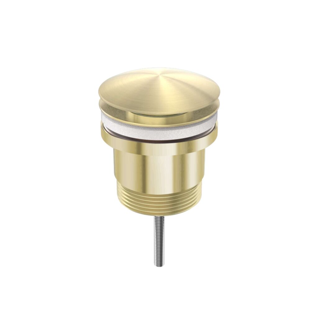 Nero Universal Pop Up Waste Brushed Gold | NRA706BG