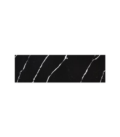 Nero Vena Silica Free Stone Top, Ensuite Depth, 1200mm