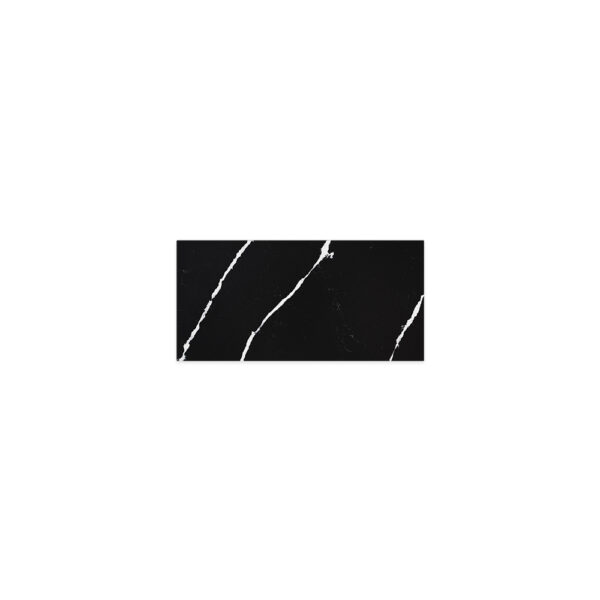 Nero Vena Silica Free Stone Top, Ensuite Depth, 750mm