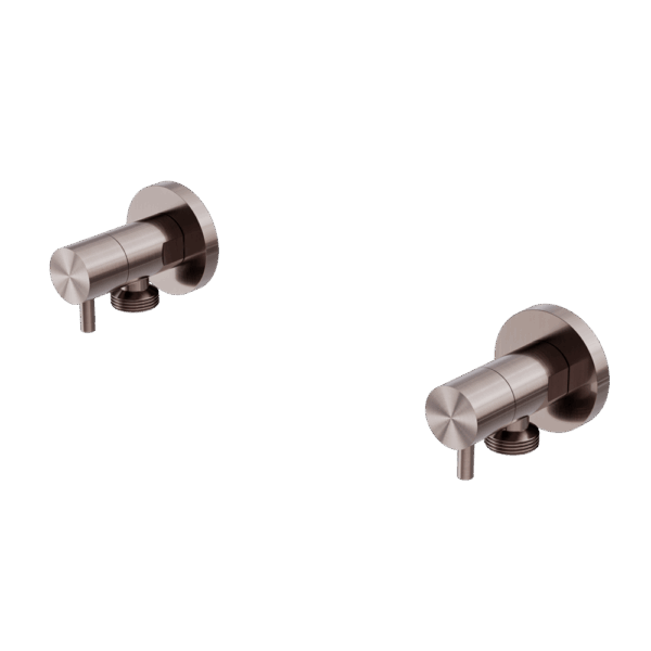 Nero Washing Machine Tap Set Brushed Bronze | NR262109dBZ