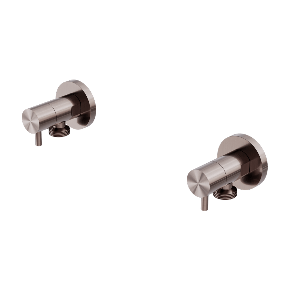 Nero Washing Machine Tap Set Brushed Bronze | NR262109dBZ