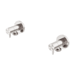 Nero Washing Machine Tap Set Brushed Nickel | NR262109dBN