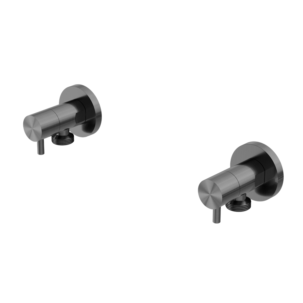 Nero Washing Machine Tap Set Graphite | NR262109dGR