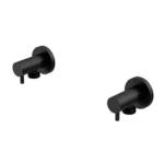 Nero Washing Machine Tap Set Matte Black | NR262109dMB