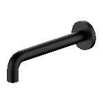 Nero X Plus Wall Basin Set Spout Only 180mm Matte Black | NR201607bsMB