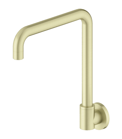 Nero X Plus Wall Mounted Swivel Spout Only Brushed Gold | NR201607sBG