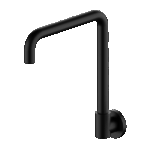 Nero X Plus Wall Mounted Swivel Spout Only Matte Black | NR201607sMB