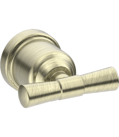 Nero York Robe Hook Aged Brass | NR6982AB