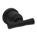 Nero York Robe Hook Matte Black | NR6982MB