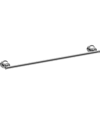 Nero York Single Towel Rail 600mm Chrome | NR6924CH