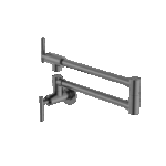 Nero Zen 316L Stainless Steel Pot Filler Graphite | NR162203GR
