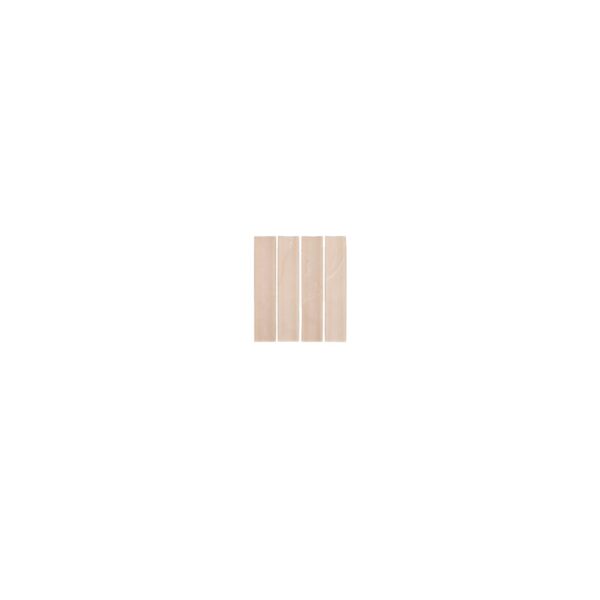 Nishi Inverted Finger Mosaic Tile - Almond - Sample