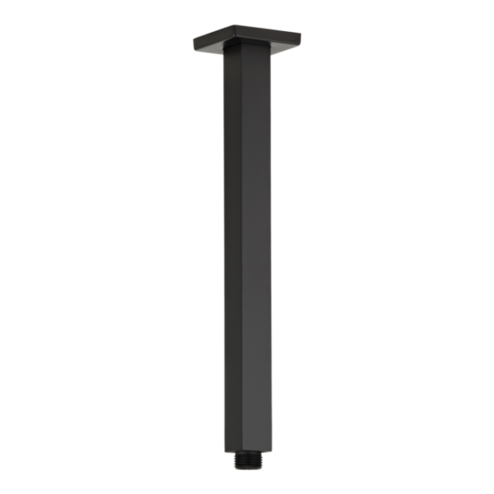 Noah Shower Dropper Square 300mm - Matte Black