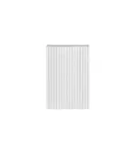 Noosa Laundry 415 Fluted White Wall Cabinet