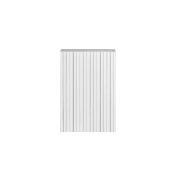 Noosa Laundry 415 Fluted White Wall Cabinet