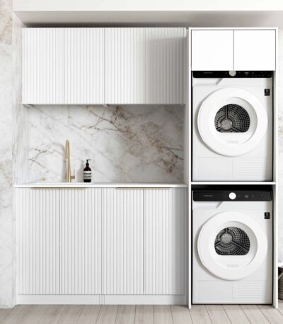 Noosa White Laundry Kit 1960x600x2100