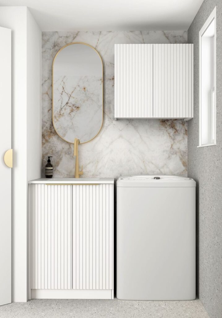 Noosa White Mini Laundry