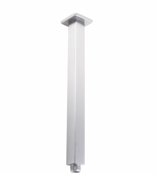 NORICO SE17 CAVALLO SQUARE CEILING SHOWER ARM 400MM CHROME AND COLOURED - Urban Designs Bathroom and Kitchen