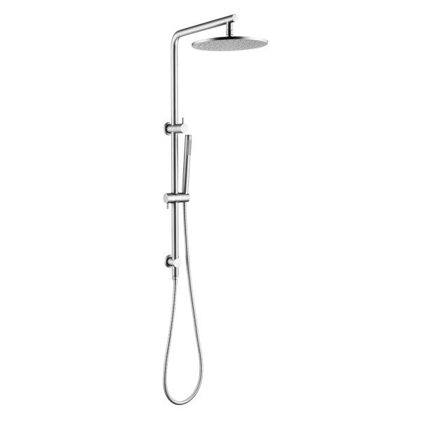 NORICO SR28A PENTRO ROUND TWIN SHOWER STATION CHROME AND COLOURED - Urban Designs Bathroom and Kitchen