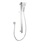 NORICO SR49 BELLINO SQUARE HANDHELD SHOWER RAIL SET CHROME AND COLOURED - Urban Designs Bathroom and Kitchen