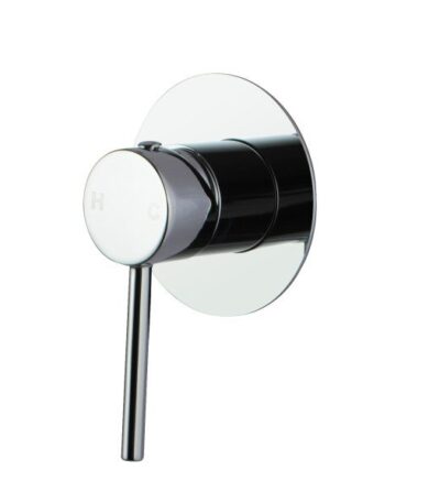 NORICO WM26T PENTRO SHOWER MIXER WITH 65MM COVER PLATE CHROME AND COLOURED - Urban Designs Bathroom and Kitchen