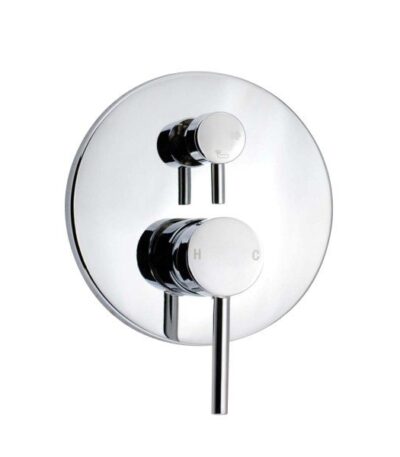 NORICO WMD25 PENTRO WALL MIXER WITH DIVERTER CHROME AND COLOURED - Urban Designs Bathroom and Kitchen