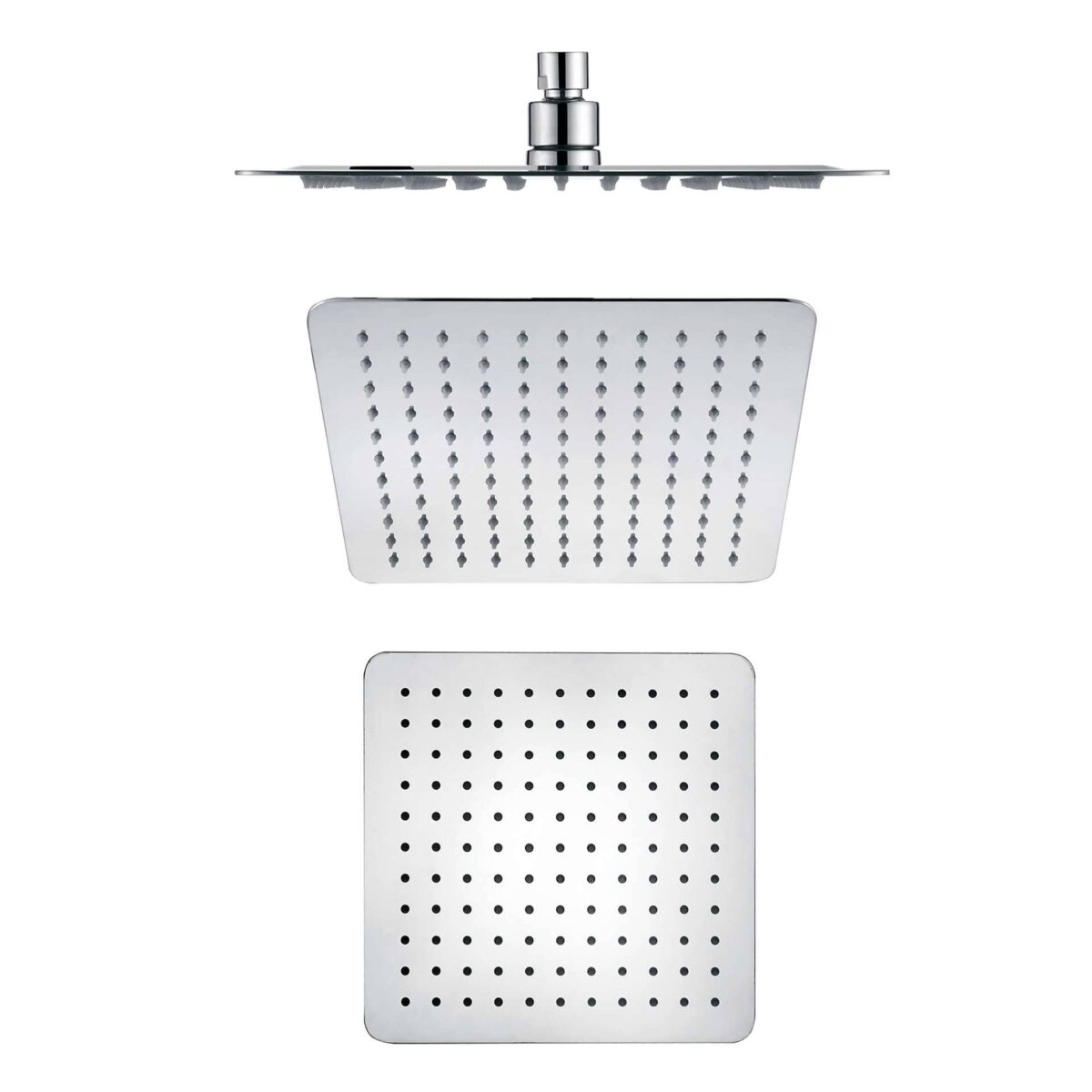 Nova 250mm Square Overhead Shower - Mirror Polish - Chrome | PRS0901N