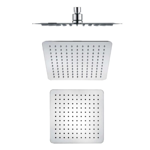 Nova 250mm Square Overhead Shower - Mirror Polish - Chrome | PRS0901N