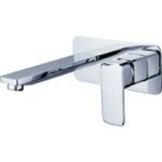 Nova Round Cornered Rectangle Handle Bath Mixer | PSR3003SB