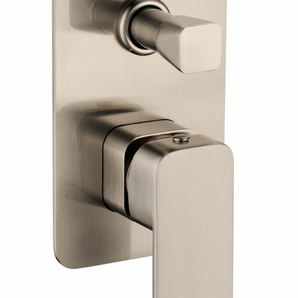 Nova Wall Mixer With Diverter - Brushed Nickel | PSR3005SB-BN