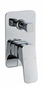 Nova Wall Mixer With Diverter - Chrome | PSR3005SB