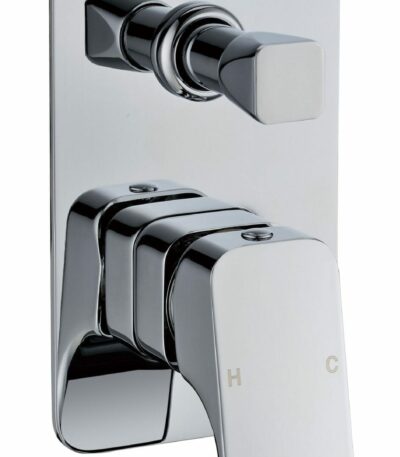 Nova Wall Mixer With Diverter - Chrome | PSR3005SB