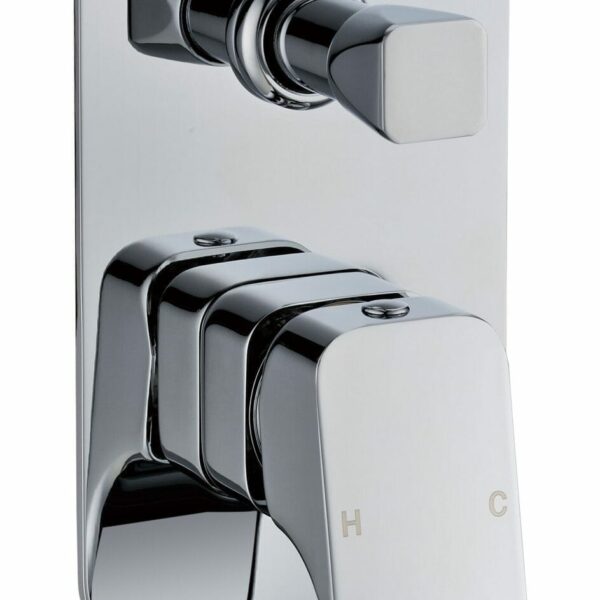 Nova Wall Mixer With Diverter - Chrome | PSR3005SB