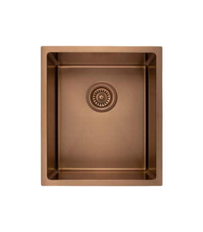 Ohelu Single Kitchen Sink 380mm - Brushed Copper
