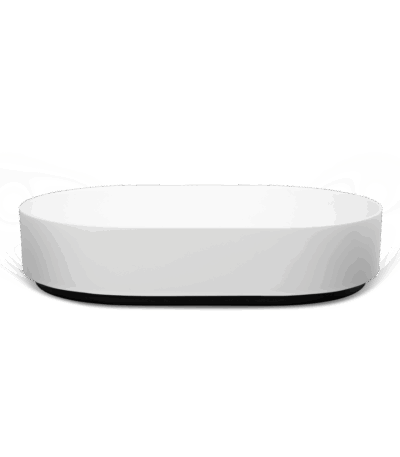 Olive Basin Sink - Matte White