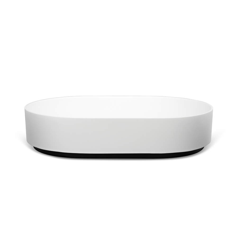 Olive Basin Sink - Matte White
