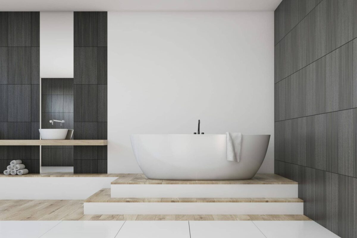 Olivia Freestanding Bathtub - Gloss White - No Overflow - 1500mm | OVBT1530-NF