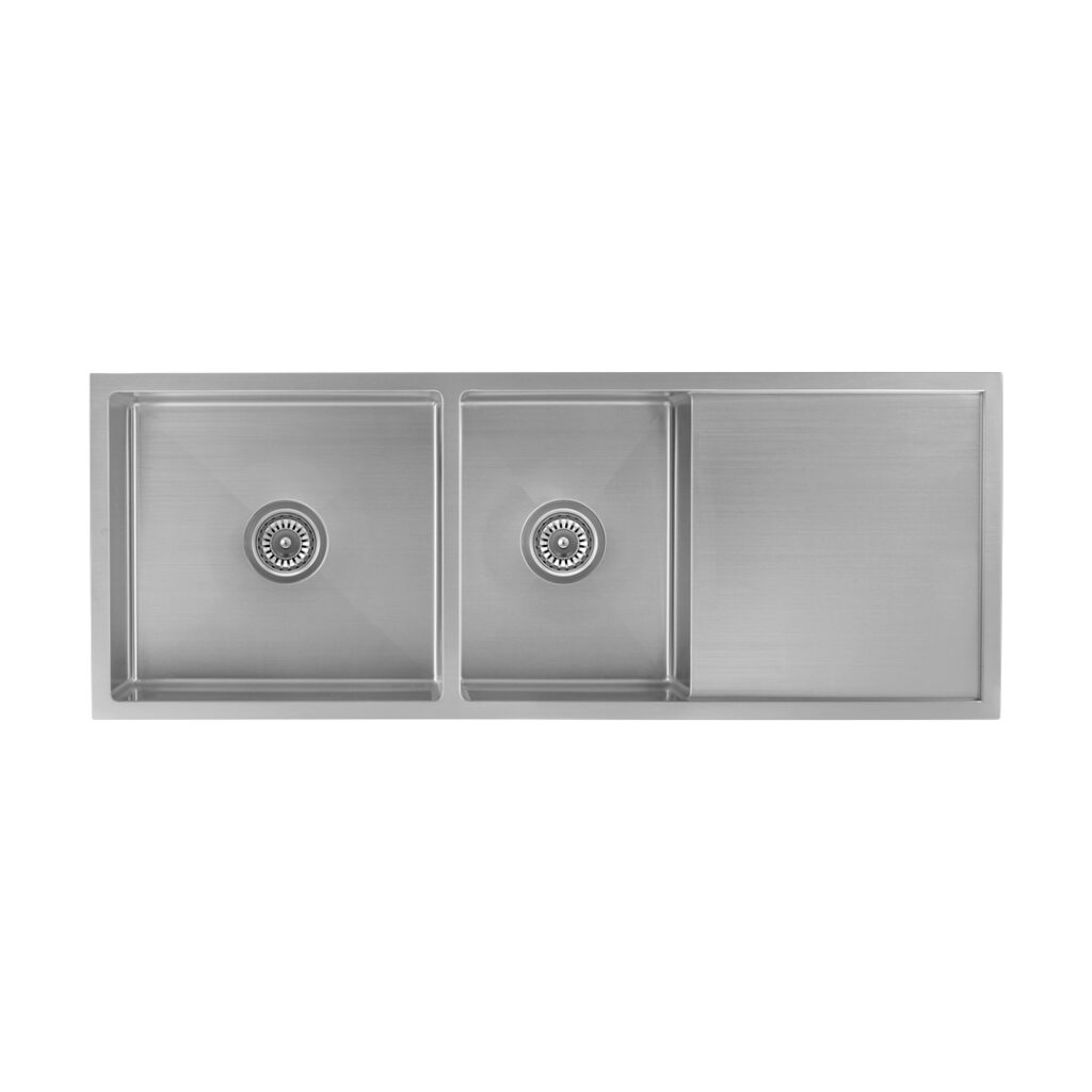 Ontario Double Kitchen Sink - Stainless Steel