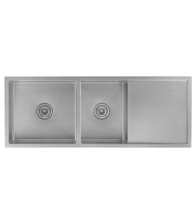 Ontario Double Kitchen Sink - Stainless Steel