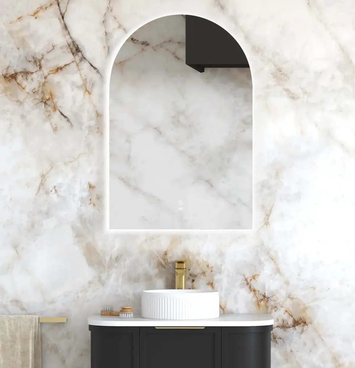 OTTI LED-AR9060N LED MIRROR ARCHIE 900X600 FRAMELESS MIRROR - Urban Designs Bathroom and Kitchen