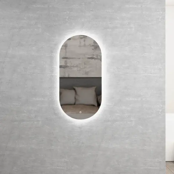 OTTI LED-OV9045N OVAL LED MIRROR NOOSA 900 FRAMELESS - Urban Designs Bathroom and Kitchen