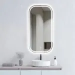 OTTI LED-SQ9045 NEWPORT SOFT SQUARE 900x450 FRAMELESS MIRROR - Urban Designs Bathroom and Kitchen