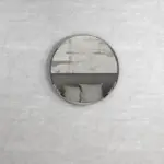 OTTI MFM700CH ROUND METAL FRAMED MIRROR LONDON 700 CHROME - Urban Designs Bathroom and Kitchen