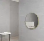OTTI MFM700G ROUND METAL FRAMED MIRROR LONDON 700 BRUSHED GOLD - Urban Designs Bathroom and Kitchen