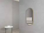 OTTI MFMO9045G OVAL METAL FRAMED MIRROR NOOSA 900 BRUSHED GOLD - Urban Designs Bathroom and Kitchen