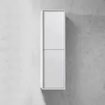OTTI NSTB NOOSA WALL HUNG TALL BOY 1200 MATTE WHITE - Urban Designs Bathroom and Kitchen