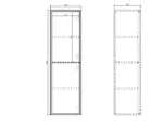 OTTI NSTB NOOSA WALL HUNG TALL BOY 1200 MATTE WHITE - Urban Designs Bathroom and Kitchen