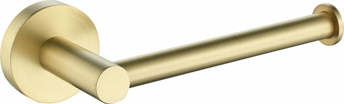 Otus L-Shaped Toilet Roll Holder - Brushed Gold | 8116A-BG