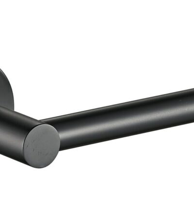 Otus L-Shaped Toilet Roll Holder - Matt Black | 8116A-B